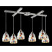 Gemstone 6 Light Pendant