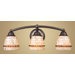 Roxana Vanity Light in Aged Bronze