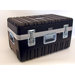 Heavy-Duty ATA Case with Wheels and Telescoping Handle in Black: 16.25 x 27.5 x 15.25