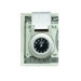 "Financier" Money Clip with Clock