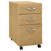 Corsa Series- Light Oak Three-Drawer File (assembled)