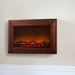 Wood Wall Mounted Electric Fireplace