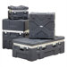 RX Series: Rugged Roto-X Shipping Square Case:  24 5/8" H x 26 1/8" W x 26 1/8" D (outside)