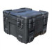 Mil-Standard Roto Case: 27"L x 27 W x 18"H (inside)
