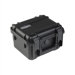 Small Military Standard Waterproof Case in Black - 9.25" H  x 7.125" W x 4.125" D (inside)