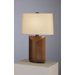 Wonton 24" Table Lamp in Deep Patina Bronze