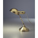 Cricket Desk Lamp in Antique Brass