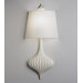 Jonathan Adler  Wall Sconce in White Glaze