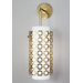 Jonathan Adler Parker Pendant Wall Sconce in Antique Brass