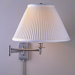 Kinetic Swing Arm Wall Lamp in Brushed Chrome