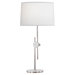 Spot Telescoping  Table Lamp in Polished Nickel