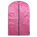 Travel Polka Dot Garment Bag in Pink and White