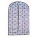 Travel Damask Garment Bag in Black and White