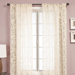 Badi Scroll Rod Pocket Panel in Cream