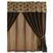 Pine Cones Curtain with Valance