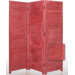 72" Nantucket Painted Room Divider in Red