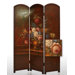 Painted Floral Bouquet Room Divider