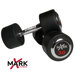 Pair of 30 lb. Commercial Rubber Round Dumbbells