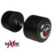 55 lb. Commercial Rubber Round Dumbbell