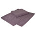 100% Supima Zero-Twist Cotton 2-Piece Bath Mats Set in Amethyst