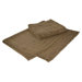 100% Supima Zero-Twist Cotton 2-Piece Bath Mats Set in Cocoa
