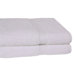 100% Supima Cotton 2-Piece Oversized Bath Sheet/Towel Set in White