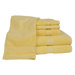 100% Supima Cotton 6-Piece Towel Set in Sunflower