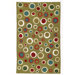 Green Bubble Rug