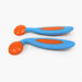 Benders Adaptable Utensils in Blue Raspberry / Tangerine
