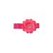 Hot Pink Nylon Headband with Peyton Flower