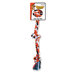 Cotton Blend 3 Knot Rope Tug Dog Toy in Multi