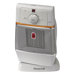 Oscillating Ceramic Heater, 7-1/4"x9-1/8"x13-3/4", Gray