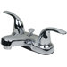 Centerset Bathroom Faucet with Double Handles