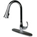 Single Handle Centerset Kitchen Faucet with Pull-Down Spout