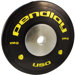 15kg Elite Black Bumper Plates in Colored Ink (Set of 2)