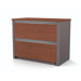 Connexion 30" Lateral File in Bordeaux and Slate