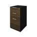 Pro-Concept Assembled Pedestal in Milk Chocolate Bamboo and Black