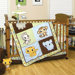 Chibi Zoo 4 Piece Crib Bedding Set