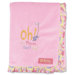 Dr. Seuss Oh The Places You''ll Go Receiving Blanket Ruffle Trimmed