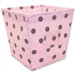 Maya Medium Fabric Storage Bin in Dots