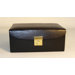 Vinyl Divided Box in Black