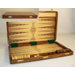 Etched Wood Backgammon Board Game