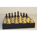 Black French in Chest Chess Set