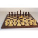 Rosewood Stallion Knight Double Queen Dark Rosewood Chess Board