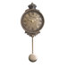 New Haven Cold Crown Pendulum Clock in Cast Bronze