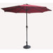 9' Solar LED Market Umbrella