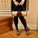 Patterned Wine Carrier and Purse