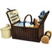 Buckingham Basket with Blanket for Four