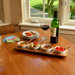 17.2" Rectangular Four Bowl Serving Dish