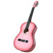 Acoustic Classical Guitar with Gig Bag and Accessories in Pink